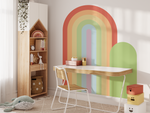 Rainbow + Small Arch - Pastel