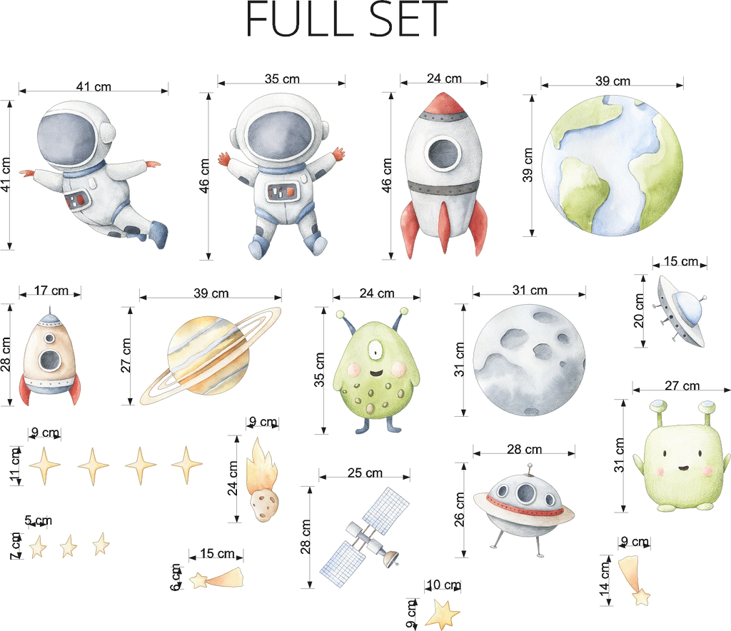 Wall Decals from Outer Space!